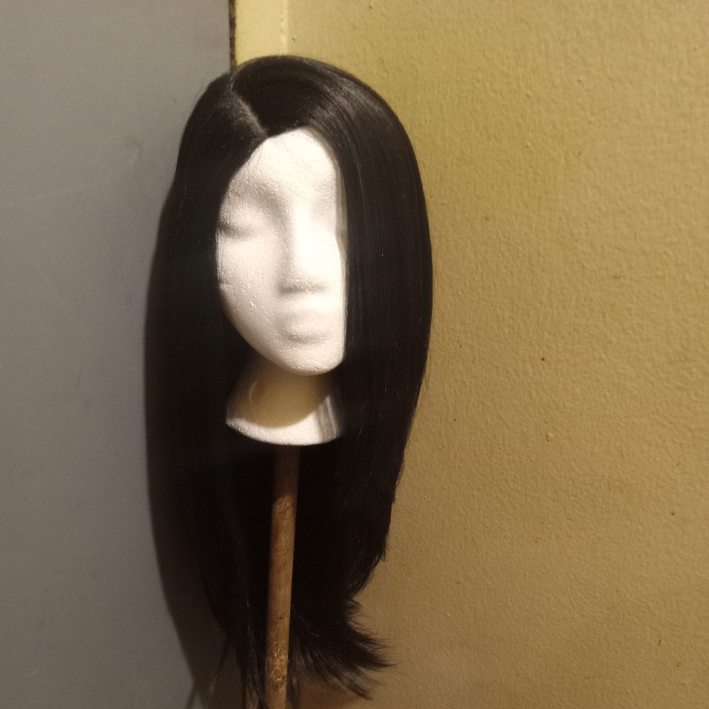 24 Inches Human Hair blended long bob.